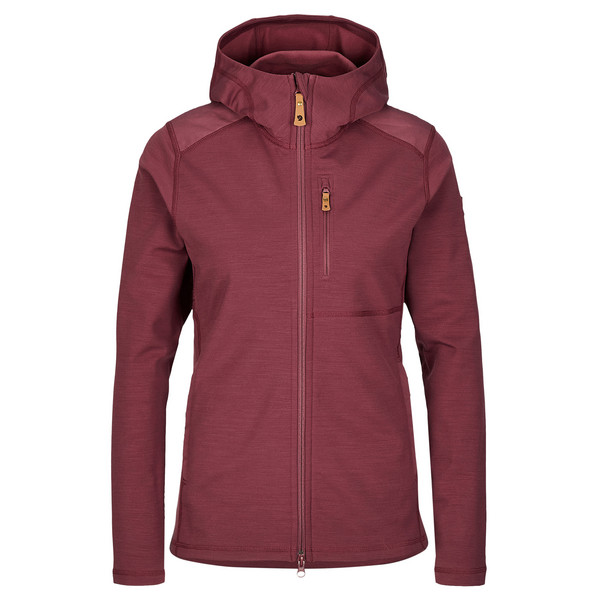 KEB FLEECE HOODIE W Damen - Fleecejacke-MESA PURPLE