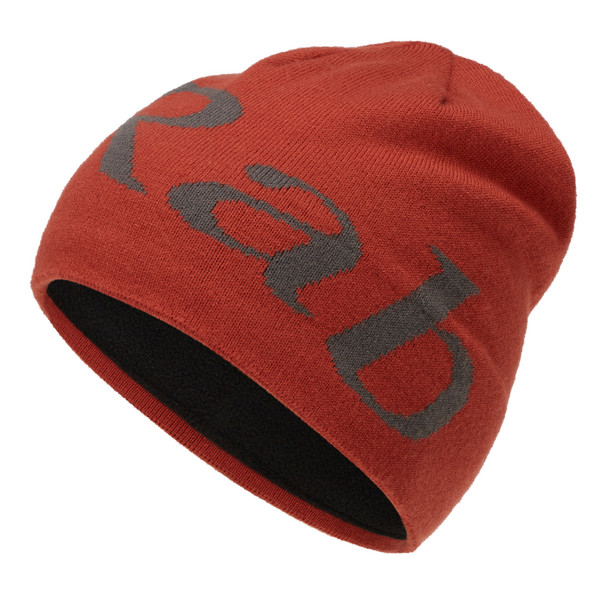 LOGO BEANIE Unisex - Mütze-TUSCAN RED/GRAPHENE