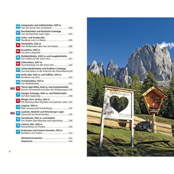 ALM- UND HÜTTENWANDERN SÜDTIROL OST - Wanderführer Ansicht 5