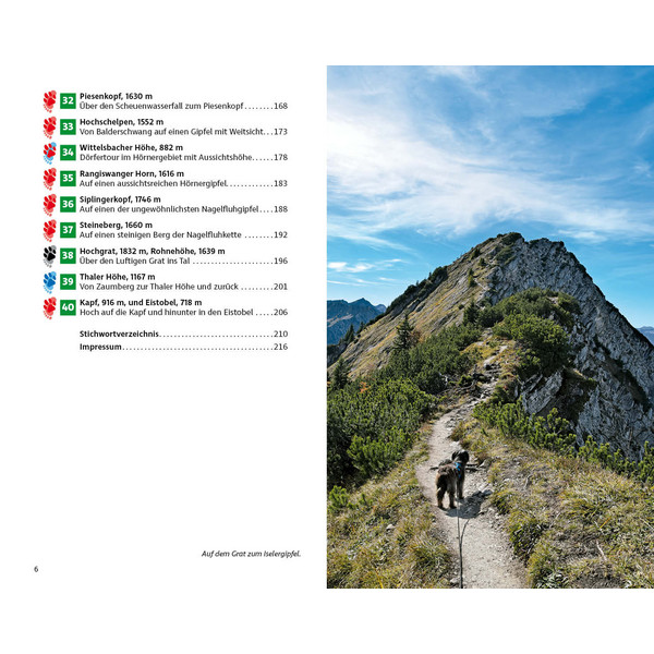 WANDERN MIT HUND ALLGÄU - Wanderführer Ansicht 4