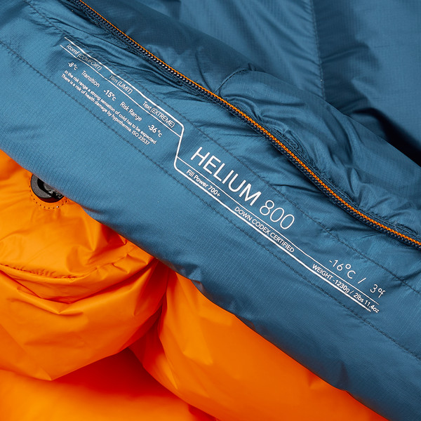 Mountain Equipment HELIUM 800 REGULAR - Daunenschlafsack Ansicht 5