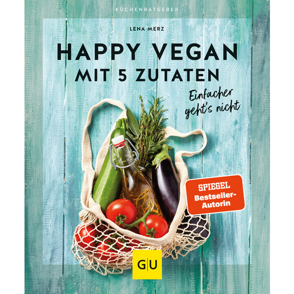 HAPPY VEGAN MIT 5 ZUTATEN - Kochbuch Ansicht 1