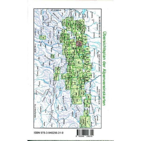 WETTERSTEIN- UND MIEMINGER GEBIRGE, OST Ansicht 2