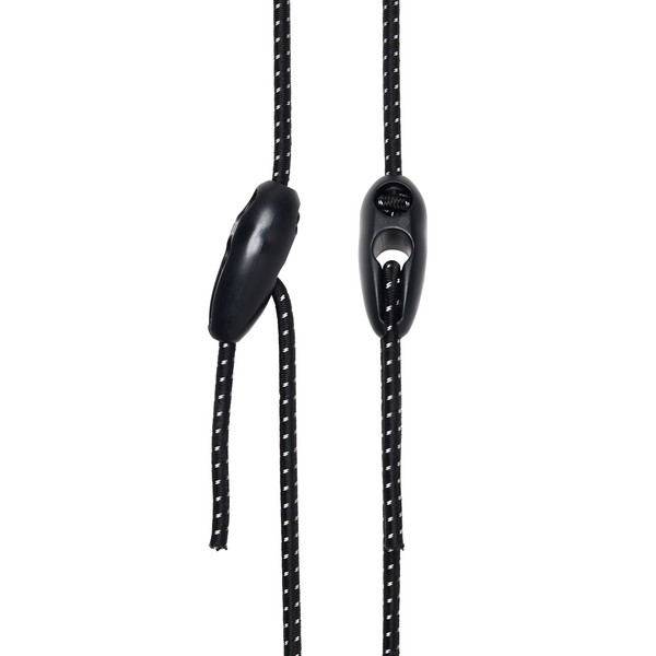 STRAPS BUNGEE SPANNBÄNDER, BLACK REFLECTIVE - Fahrradzubehör-BLACK REFELCTIVE
