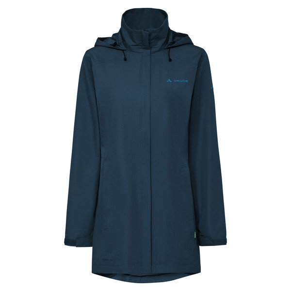ESCAPE PARKA Damen - Regenmantel-DARK SEA UNI