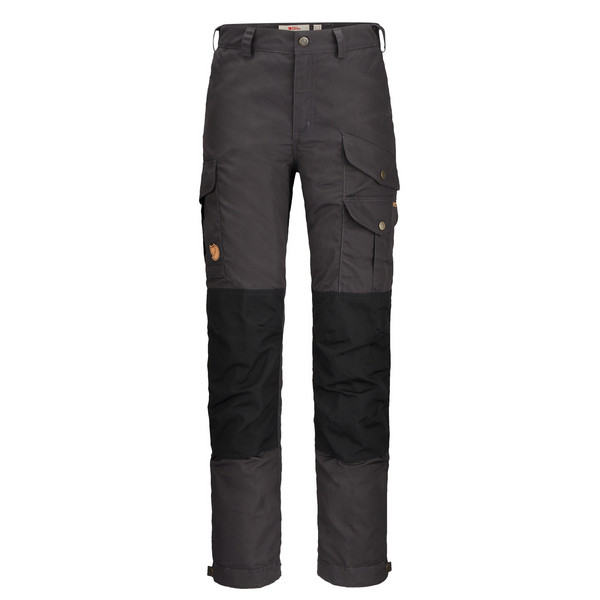 VIDDA PRO TROUSERS W Damen - Trekkinghose-DARK GREY-BLACK