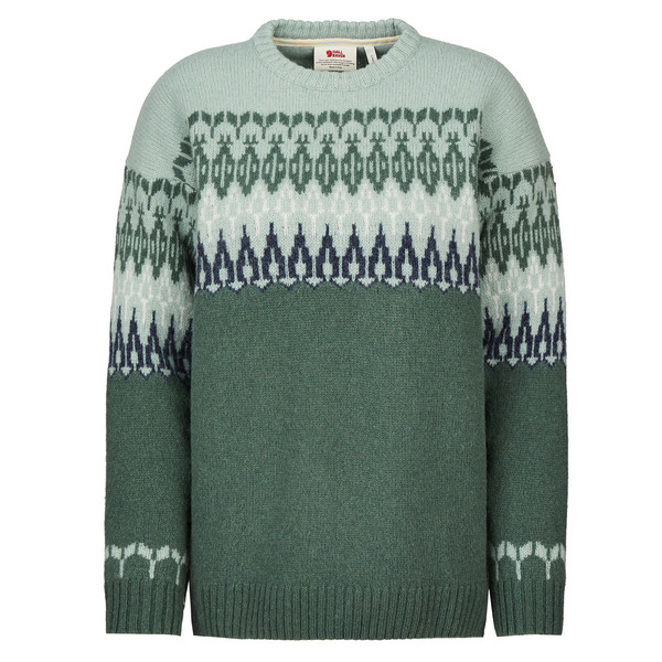 ÖVIK PATH KNIT W Damen - Wollpullover-DEEP PATINA-MISTY GREEN
