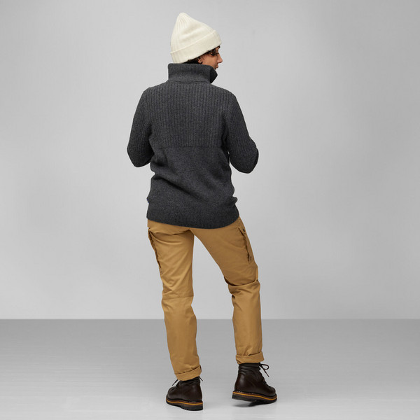Fjällräven ÖVIK HALF ZIP KNIT W Damen - Wollpullover Ansicht 7