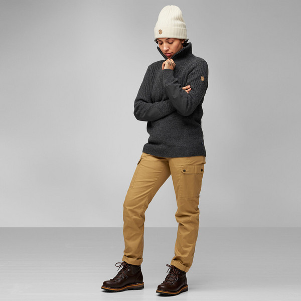 Fjällräven ÖVIK HALF ZIP KNIT W Damen - Wollpullover Ansicht 8