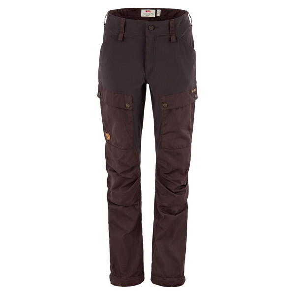 KEB TROUSERS W Damen - Trekkinghose-BLACK OAK
