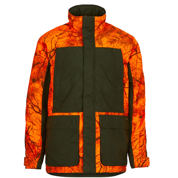 BRENNER PRO PADDED JACKET M Herren - Jagdjacke-ORANGE MULTI CAMO-DEEP FOREST