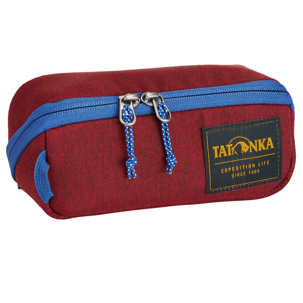 SQUARE ZIP POUCH S - Kulturtasche-TANGO RED