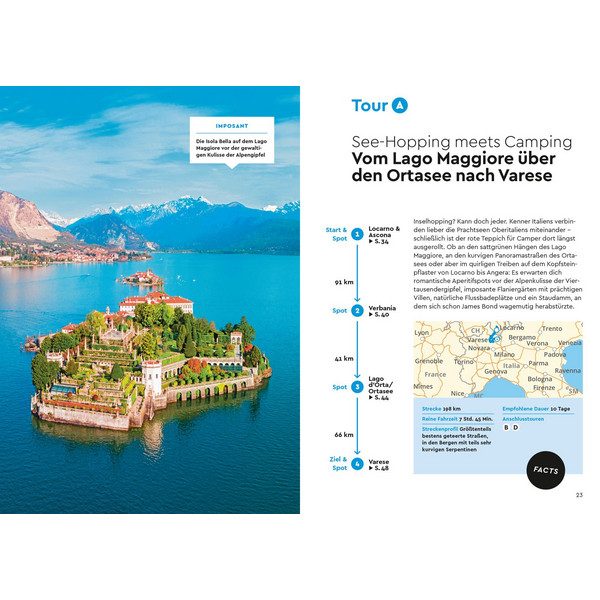 MARCO POLO CAMPER GUIDE LOMBARDEI, PIEMONT & LIGURIEN - Reiseführer Ansicht 4