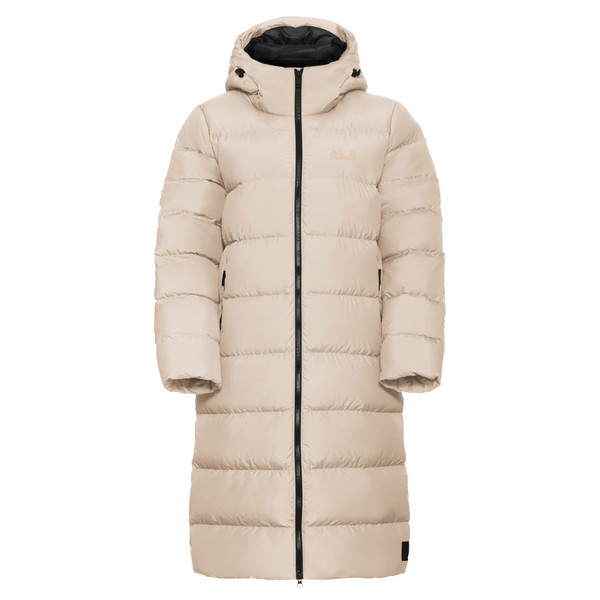 FROZEN PALACE COAT W RDS Damen - Daunenmantel-OYSTER