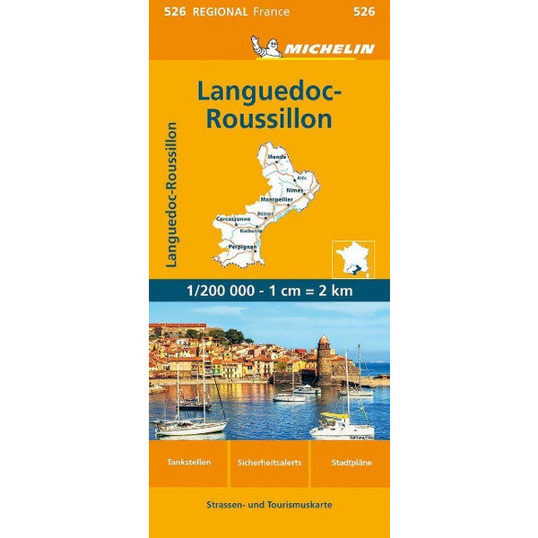 MICHELIN LANGUEDOC-ROUSSILLON - Straßenkarte
