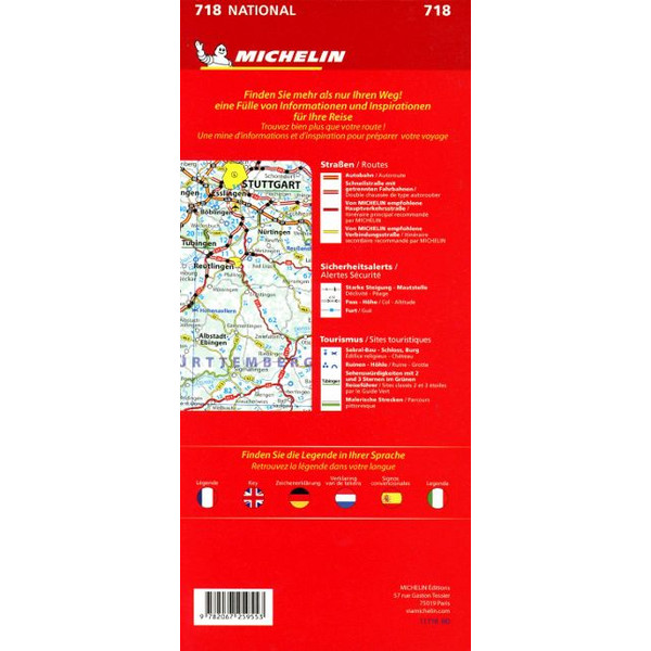 MICHELIN DEUTSCHLAND - Straßenkarte Ansicht 2
