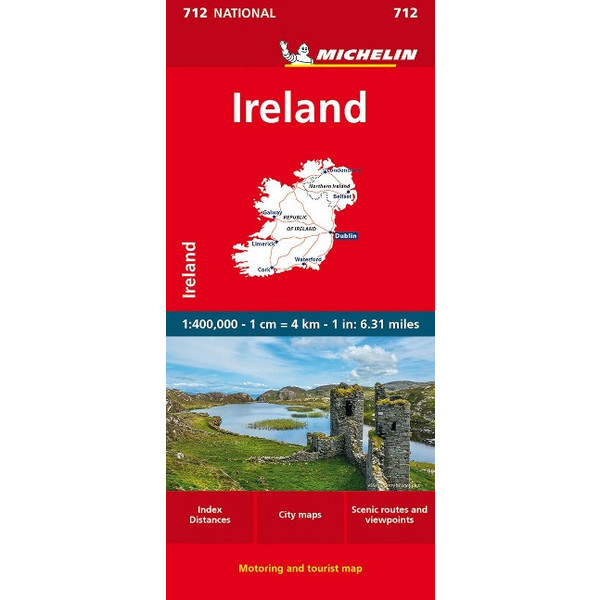 MICHELIN IRLAND - Straßenkarte