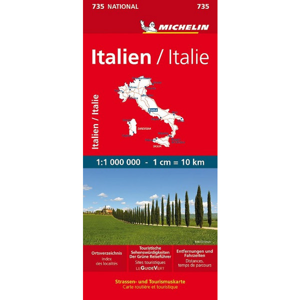 MICHELIN ITALIEN - Straßenkarte