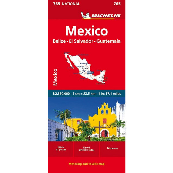 MICHELIN MEXIKO - Straßenkarte