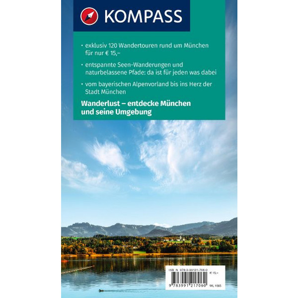 KOMPASS WANDERLUST MÜNCHEN UND UMGEBUNG - Wanderführer Ansicht 2