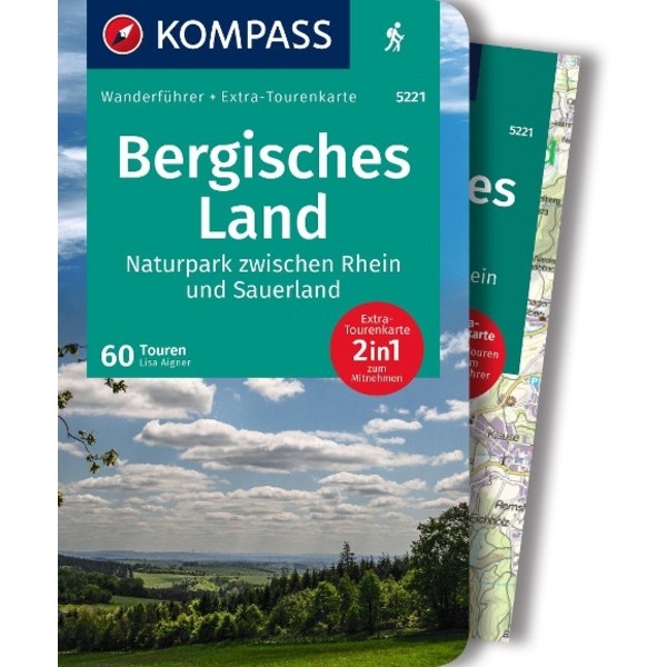 KOMPASS WANDERFÜHRER BERGISCHES LAND Ansicht 1