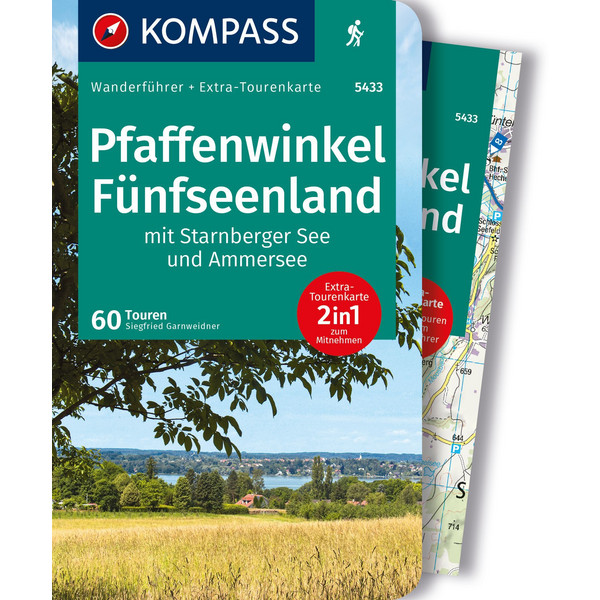 KOMPASS WANDERFÜHRER PFAFFENWINKEL, FÜNFSEENLAND Ansicht 1