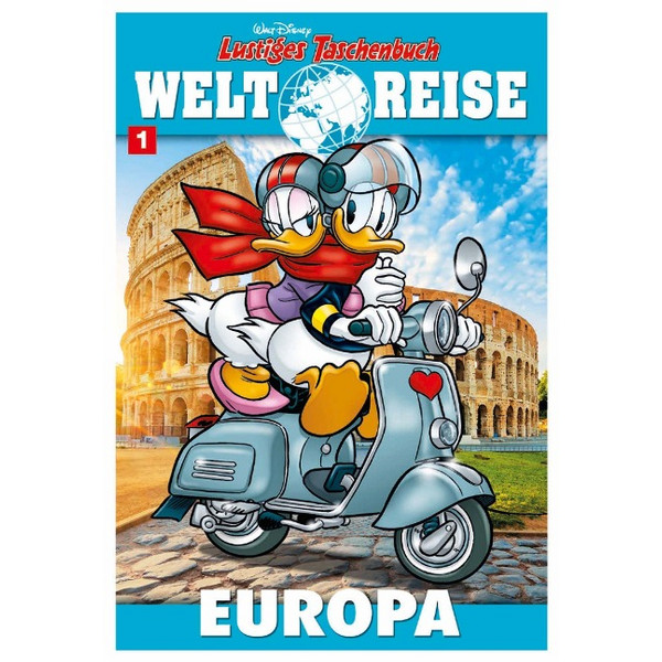 LUSTIGES TASCHENBUCH WELTREISE 01 - Comic Ansicht 1