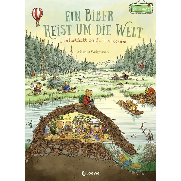 BIBER REIST UM DIE WELT - Kinderbuch
