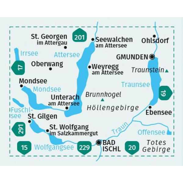 KOMPASS WANDERKARTE 1A BODENSEE WEST 1:50.000 - Wanderkarte Ansicht 2