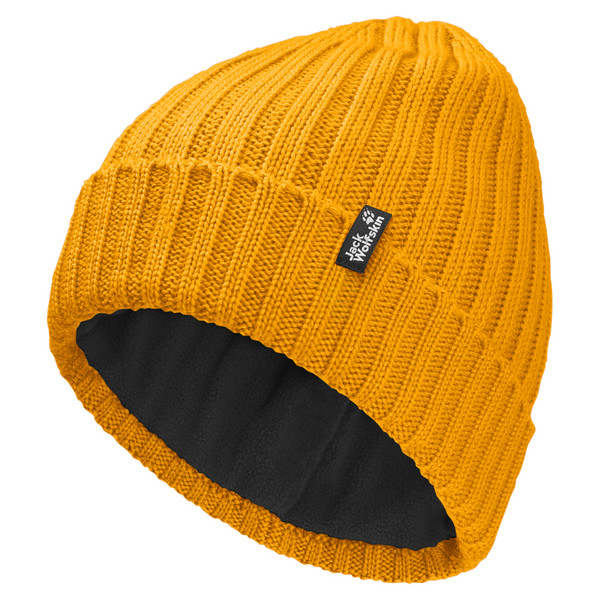RIB KNIT BEANIE Unisex - Mütze-BURLY YELLOW JW