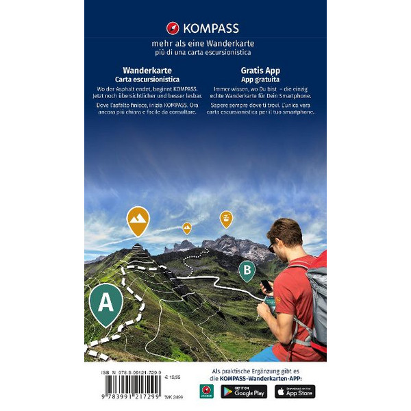 KOMPASS WANDERKARTEN-SET 2499 SARDINIEN SÜD Ansicht 2