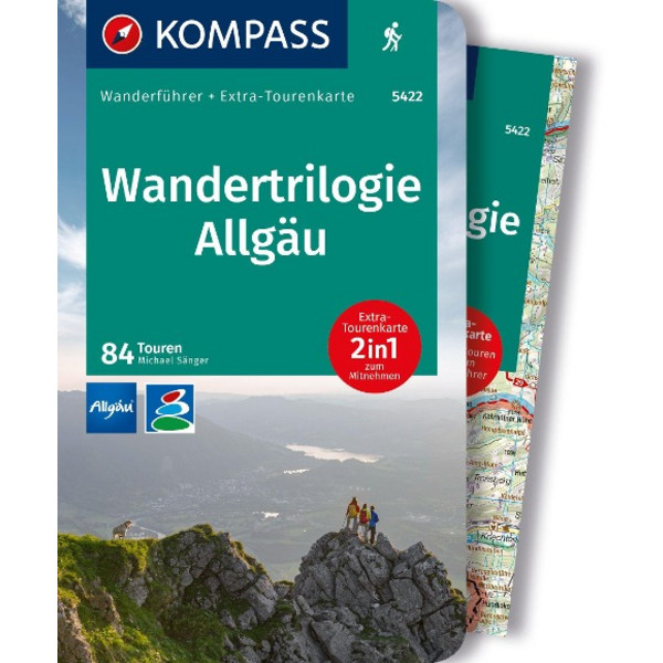 WANDERFÜHRER WANDERTRILOGIE ALLGÄU, 84 TOUREN