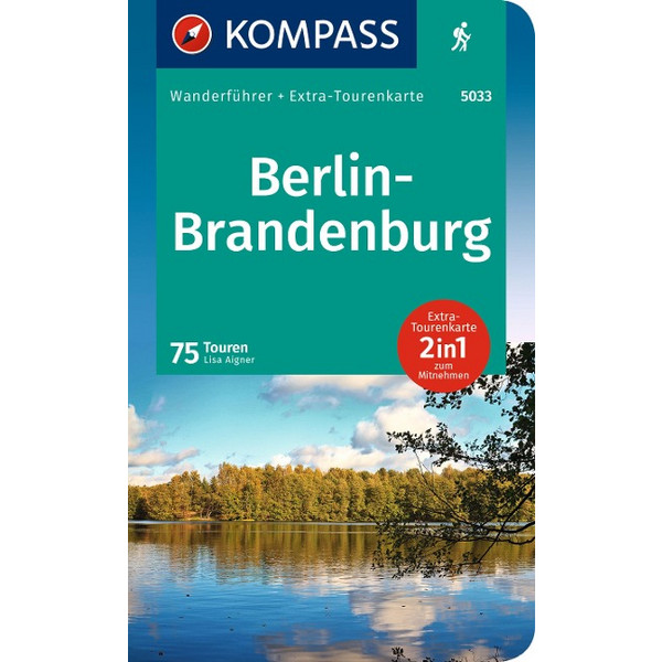 KOMPASS WANDERFÜHRER BERLIN-BRANDENBURG, 75 TOUREN Ansicht 1