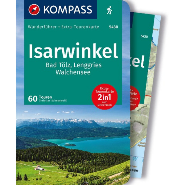 KOMPASS WANDERFÜHRER ISARWINKEL, BAD TÖLZ, LENGGRIES Ansicht 1