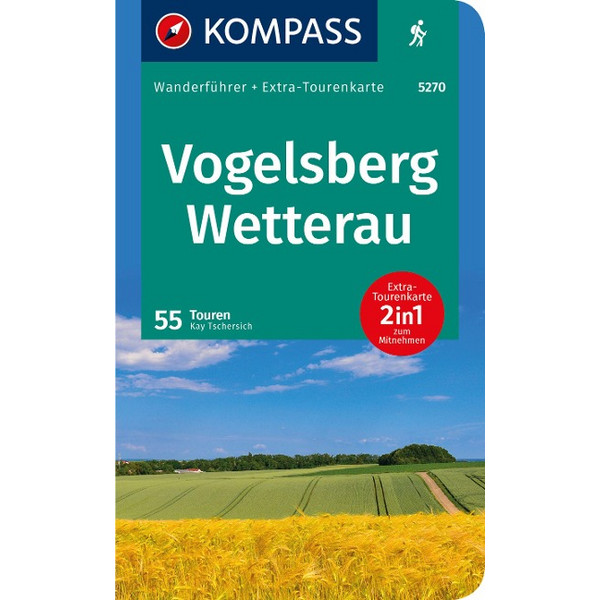 KOMPASS WANDERFÜHRER VOGELSBERG-WETTERAU, 55 TOUREN Ansicht 1