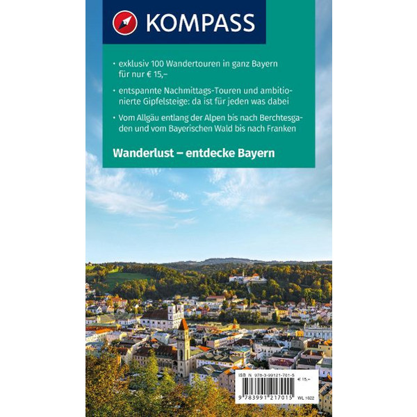KOMPASS WANDERLUST BAYERN - Wanderführer Ansicht 2