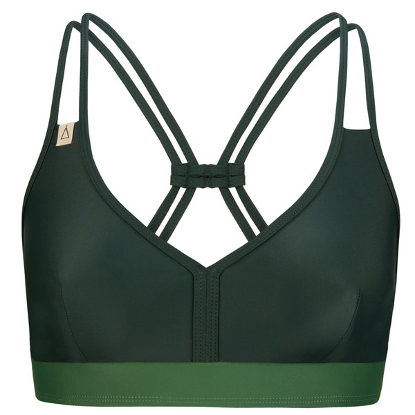 TOP WILD DARK GREEN Damen - Bikini