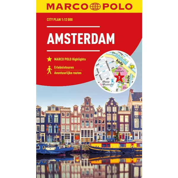 MARCO POLO CITYPLAN AMSTERDAM 1:12.000 - Stadtplan Ansicht 1