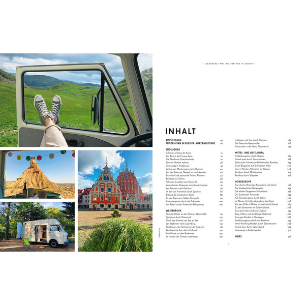 LONELY PLANET BILDBAND LEGENDÄRE TRIPS MIT DEM VAN IN EUROPA - Bildband Ansicht 2