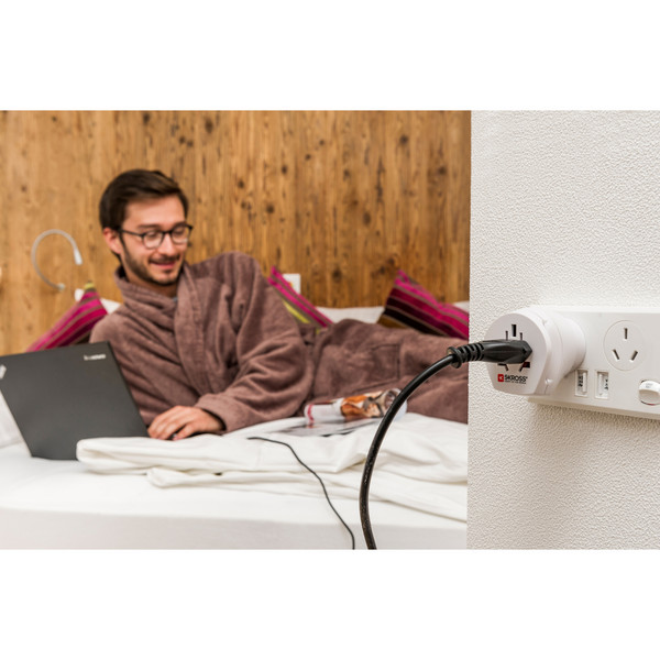 Skross COMBO WORLD EU + AUS - Reisestecker Ansicht 5
