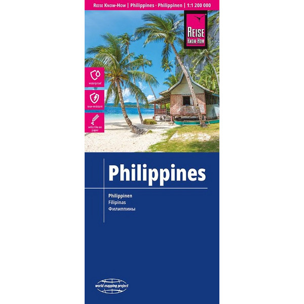 REISE KNOW-HOW PHILIPPINEN (1:1.200.000) - Straßenkarte