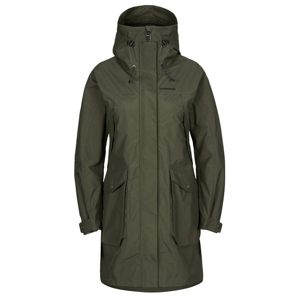 THELMA WNS PARKA 10 Damen - Regenjacke-DEEP GREEN