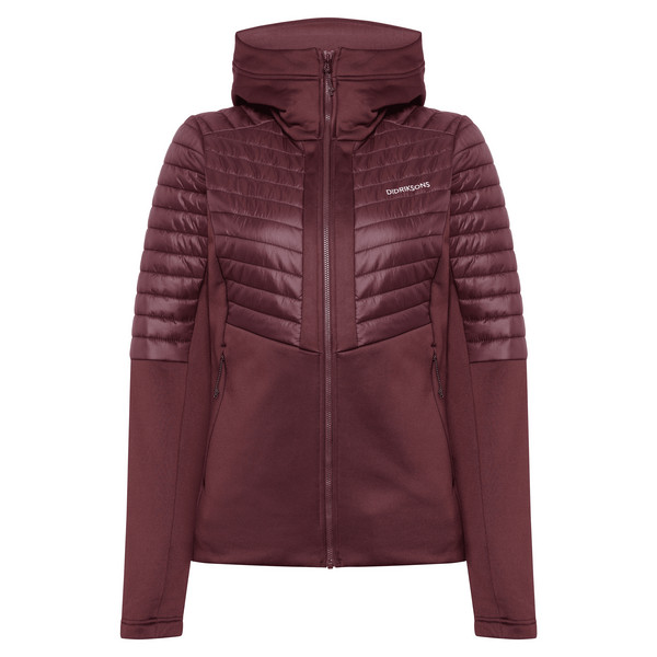 ANNEMA FULL-ZIP Damen - Fleecejacke-OLD RUST