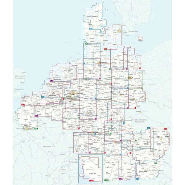 ADFC-RADTOURENKARTE IT-TOS TOSKANA 1:150.000 - Fahrradkarte Ansicht 3