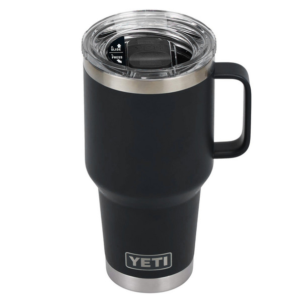 RAMBLER 30 OZ TRAVEL MUG - Thermobecher-BLACK