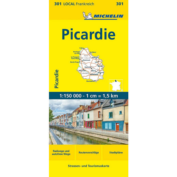 MICHELIN PICARDIE - Straßenkarte
