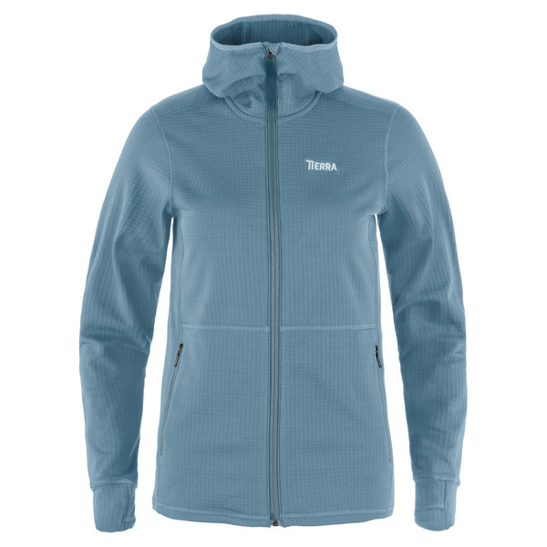 NALLO HOOD FULL ZIP W Damen - Fleecejacke-INFINITY BLUE