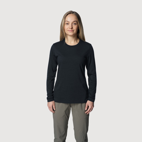 Tierra WOOL TEE LONG SLEEVE W Damen - Langarmshirt Ansicht 3
