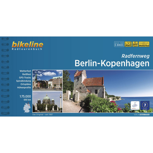 RADFERNWEG BERLIN - KOPENHAGEN - Radwanderführer Ansicht 1