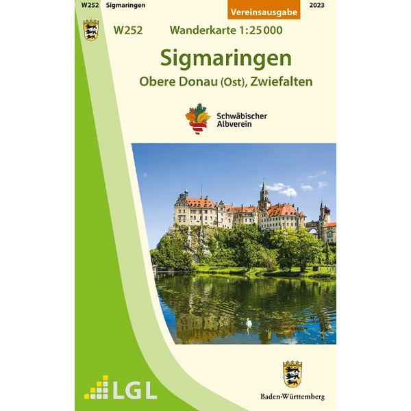SIGMARINGEN - OBERE DONAU (OST), ZWIEFALTEN 1:25.000 - Wanderkarte Ansicht 1